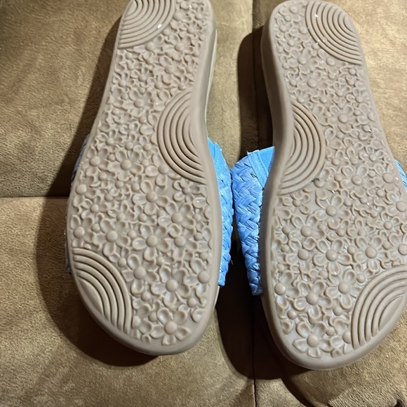 Cliffs by White Mountain Favorite Slide Sandal $49 - US Size 8 - Blue - - Picture 4 of 5
